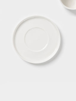 Кофейная пара Magistro White Snow, 120 мл, фарфор, белая