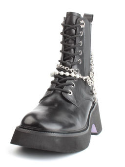 01-GZ6190-L61 BLACK Ботинки демисезонные женские (натуральная кожа) - Фабричный китай фото 6