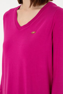 Женский свитшот цвета фуксии Неожиданная скидка в корзине - U.s. polo assn фото 6