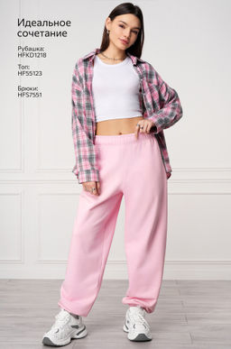 Женские брюки из футера Happyfox