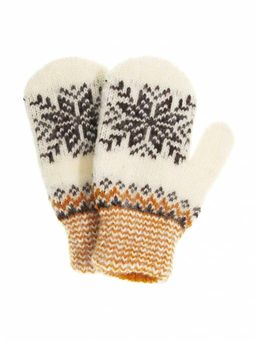 Варежки детские "Снежинка" 3 цвета 0608-3