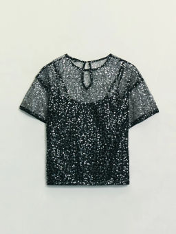 Топ из пайеток / Zarina