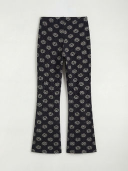 Desenli ?spanyol Pa?a K?z ?ocuk Tayt