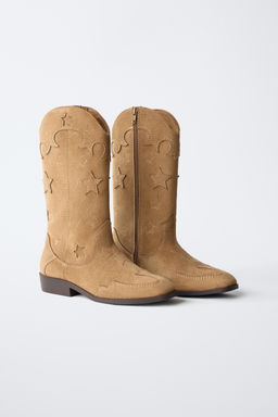 STAR COWBOY BOOTS - Zara фото 11