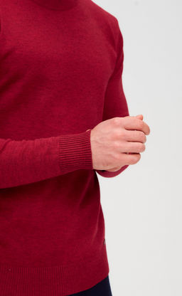 Джемпер мужской однотонный F310-0502 красный - Primm фото 8