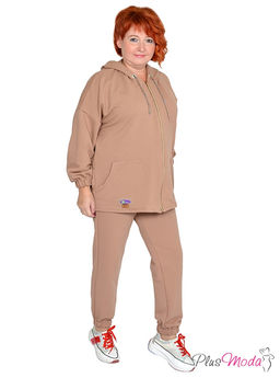 Толстовка Модель №1353 размеры 44-84 - Plusmoda фото 7