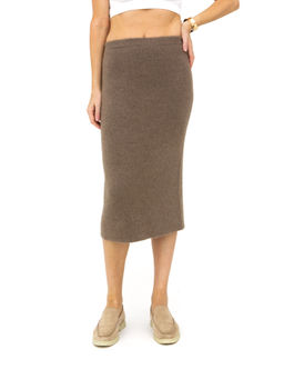 Юбка из кашемира 8033 капучино