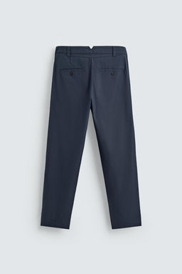 RELAXED FIT PLEATED TROUSERS - Zara фото 7