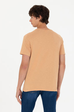 Мужская футболка светло-коричневого цвета - U.s. polo assn фото 19