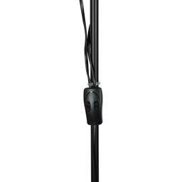 UML-T520 E27+E14 BLACK/WHITE Торшер напольный под лампу Е27 и Е14, 2х60W. Черный/Белый. ТМ Uniel