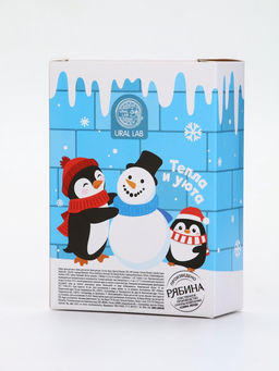 Подарочный набор новогодний Тёплой зимы, крем для рук, 30 мл и пилка для ногтей, URAL LAB