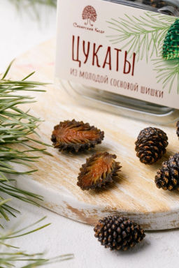 Цукаты из молодой сосновой шишки - Сибирский кедр фото 2