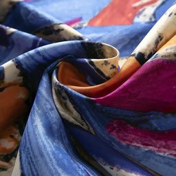 Платок "Репродукция картины Ван Гога Ваза с гладиолусами"