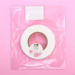 Цена за 2 шт. Размерник сатиновый, L, 1000 шт, 12 мм, 30 м, цвет белый - Арт узор фото 4