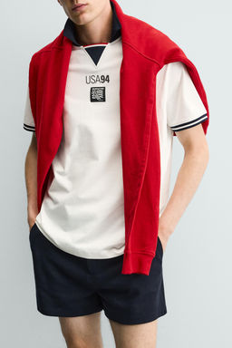 POLO T?CNICO FRANCIA 98 FIFA WORLD CUP FIFA CLASSICS / Marino - Zara фото 5