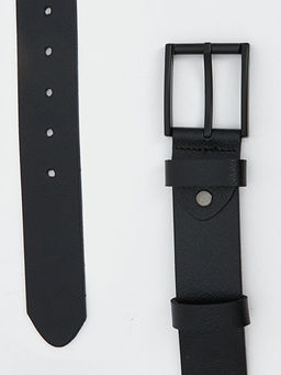 Deri G?r?n?ml? Erkek Kemer