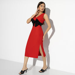 Платье Позирую как модель (с брошкой) - Charutti фото 8