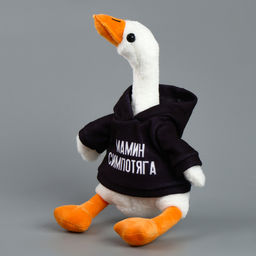 Мягкая игрушка Гусь: Мамин симпотяга, 35 см - POMPOSHKI фото 2