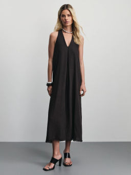 Платье трапеция длины макси / Zarina