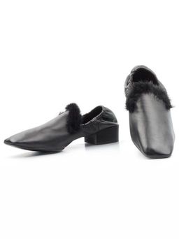 03-N18120S-2 BLACK Полуботинки женские (натуральная кожа) - Фабричный китай фото 12