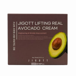 Лифтинг-крем для лица с авокадо Lifting Real Avocado Cream Jigott, Корея, 150 мл Акция