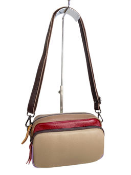 Женская сумка из натуральной кожи, цвет мультицвет