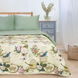 Постельное бельё Этель Дуэт Счастье быть дома 143*215 см-2 шт, 240*220 см, 50*70 см-2 шт, мако-сатин  фото 3