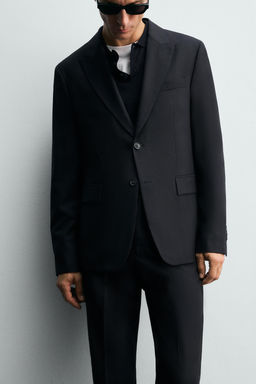 HERRINGBONE SUIT BLAZER - Zara фото 6