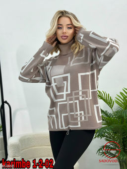 Кофта женская с принтом - Bruno фото 6