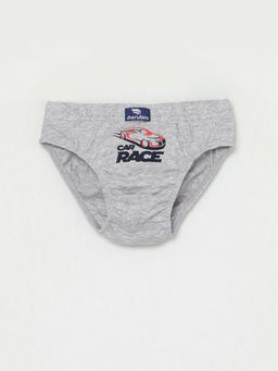 CRB wear/CWKB 10065-11 Трусы для мальчика, светло-серый меланж/Ex.Cherubino  фото 2