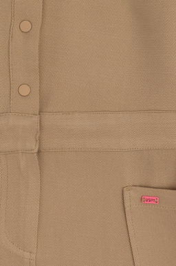 Платье из песочной ткани для девочки - U.s. polo assn фото 5