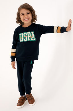 Erkek _ocuk Lacivert Pijama Tak_m_ - U.s. polo assn фото 8