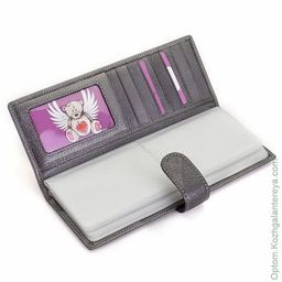 Женская кожаная визитница Sergio Valentini СВ 8118-075  фото 6