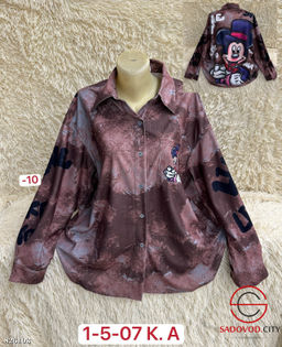 Рубашка женская с рисунком