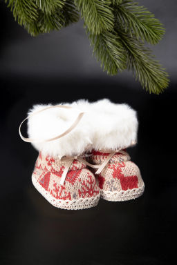 Новогодние украшения Сапожки 10*7*7 см (SF-8044) №7 - Больше подарков фото 4