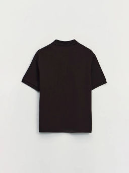 Футболка поло на молнии / Zarina  фото 2