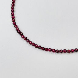 Колье из камня Гранат (Пироп) 40 см +
