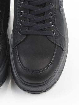 05-AW1002-6M DK. BLUE Ботинки зимние мужские (натуральная кожа, натуральный мех)