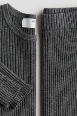 Conjunto de top y falda en punto de canal? - H&m фото 2