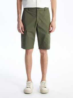 Rahat Kal?p Gabardin Erkek Bermuda ?ort