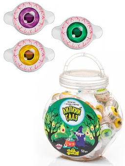 Мармелад Липкий глаз с жидкой начинкой, 50шт.