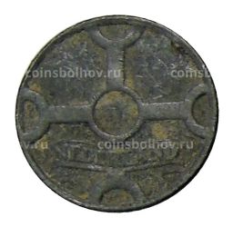 Монета 1 цент 1941 года Нидерланды