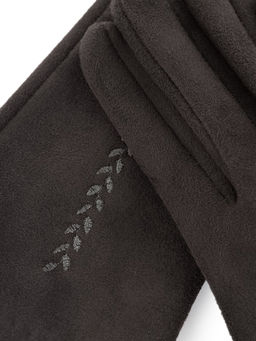 Перчатки жен флис LB-CP-140 grey
