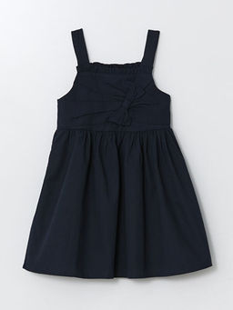 Kare Yaka K?z ?ocuk Elbise