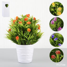 Цветочная композиция 27 см / 0029-3 /уп 84/