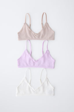 9-14 YEARS/ THREE-PACK OF STRUCTURED TOPS - Zara фото 4
