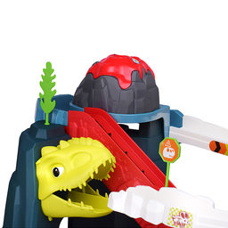 Паркинг-Трек "Вулканический холм с динозавром" в коробке