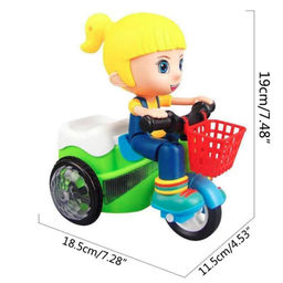 Игрушка интерактивная девочка на велосипеде - Buro фото 2