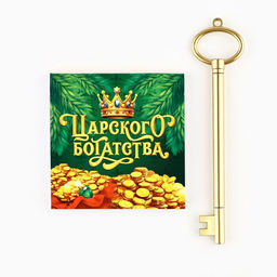 Подарочный набор новогодний, блокнот 9×9 см, ручка пластик «Достатка и благополучия»
