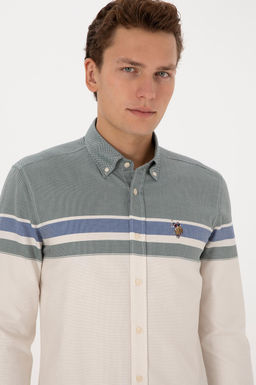 Erkek Koyu Ye_il Uzun Kollu G_mlek - U.s. polo assn фото 2